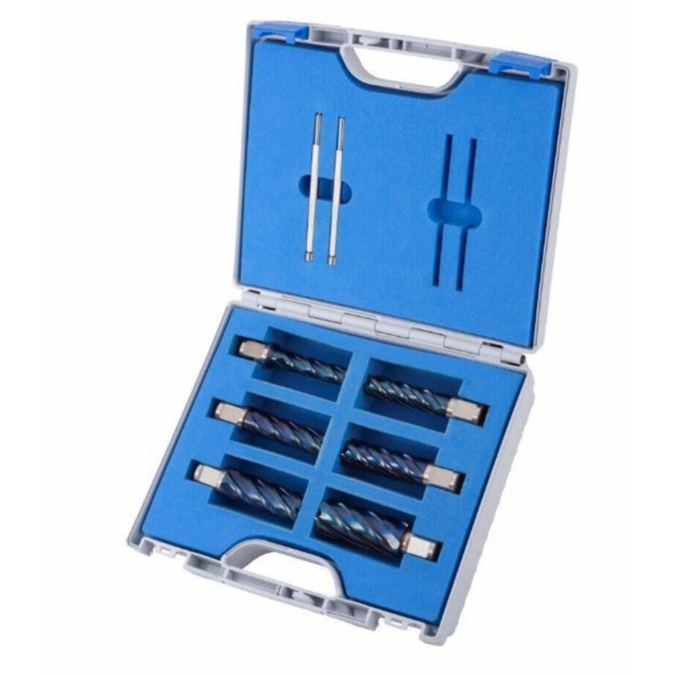 Zestaw wierteł rurowych Blue-Drill Line55 6szt. Uni 14-26+piloty Integra To