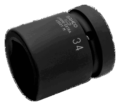 Nasadka udarowa 1" 6-kątna 42mm BAHCO