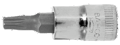 Nasadka trzpieniowa 1/4" do śrub TORX T8 BAHCO