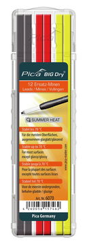 Sztyfty zapasowe do pisaków Pica BIG DRY - mix uniwersalne Pica