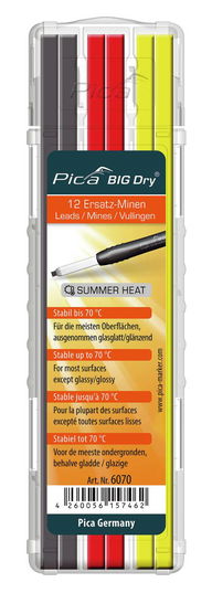 Sztyfty zapasowe do pisaków Pica BIG DRY - mix uniwersalne Pica