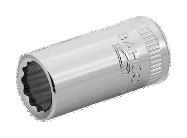 Nasadka 1/4" 12-kątna 1/4" cienkościenna BAHCO