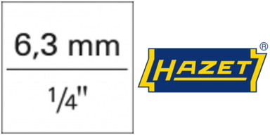 Grzechotka dwukierunkowa z przełącznikiem 1/4", 116mm, 90zębów, 863HP HAZET