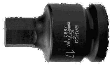 Nasadka udarowa trzpieniowa 3/4" imbusowa 17 mm BAHCO