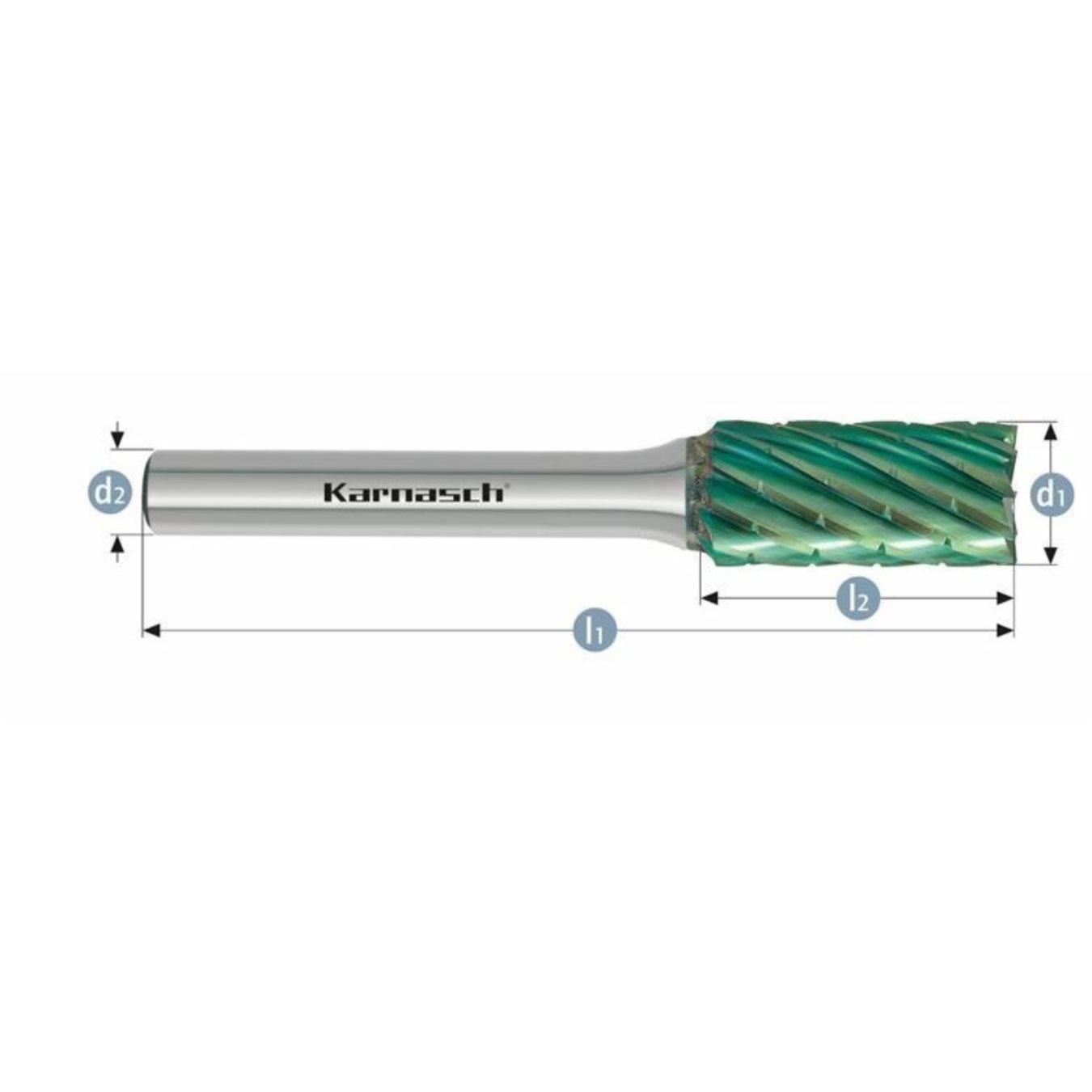 Pilnik obrotowy Green-Tec ZYA HP-3 6x18x6x50 Integra Tools