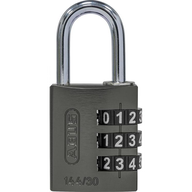 Kłódka aluminiowa TYTAN Lock-Tag z szyfrem 144/30 ABUS