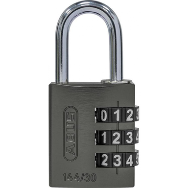 Kłódka aluminiowa TYTAN Lock-Tag z szyfrem 144/30 ABUS