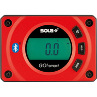 Poziomica miniatur.cyfr. Go smart Clip 7,5cm Sola