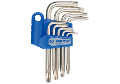 ZESTAW IMBUSÓW 9 szt. 1147 - TORX Z OTWOREM T10 - T50 King Tony