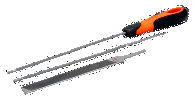 Zestaw 3 pilników do pił łańcuchowych ERGO 4.0 mm dla 3/8" RG BAHCO