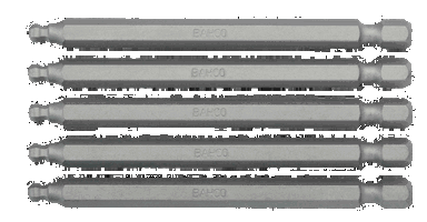 Bit 1/4" do śrub imbusowych z kulką 8x89 mm, 2 szt. BAHCO