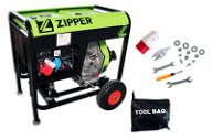 Zipper Generator Agregat Prądu Budowlany AVR Diesel Zipper ZI-STE6700DH
