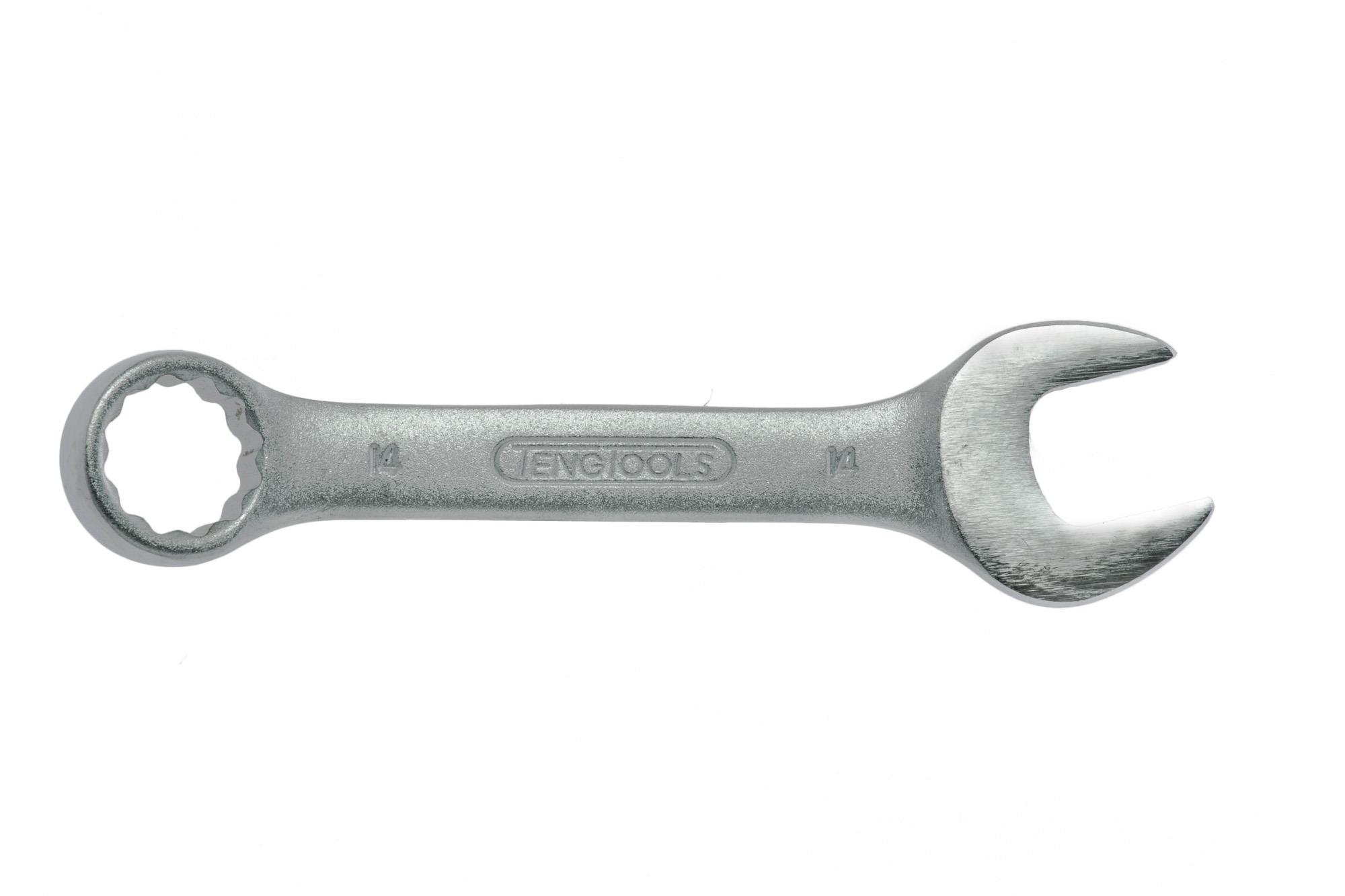 Klucz płasko-oczkowy krótki Stubby 14 mm Teng Tools