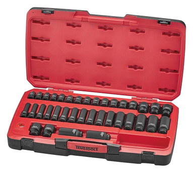 Zestaw 40 nasadek udarowych 1/2" T9240, 40 elementów, Teng Tools