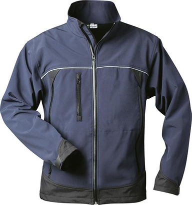 Kurtka Gamma, Softshell, rozmiar 2XL, navy/czarna