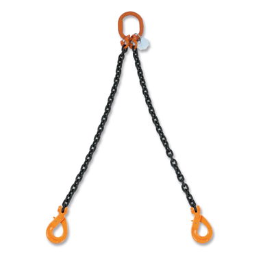 Zawiesie łańcuchowe 2-cięgnowe 6 mm 4 m, WLL 1,6 t Robur