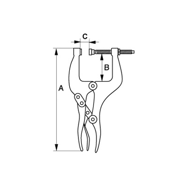 Szczypce spawalnicze 240 mm BAHCO