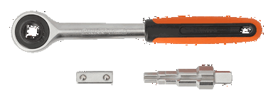 Zestaw grzechotkowy zaworów grzejnikowych 3/8"-1" BAHCO