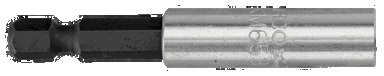 Magnetyczny uchwyt do bitów 1/4” 60 mm z pierścieniem ustalającym BAHCO