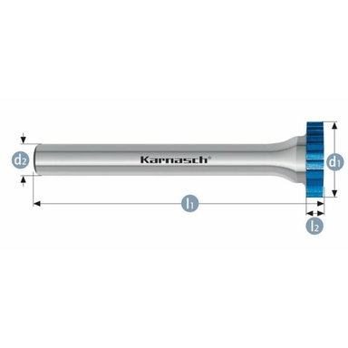 Pilnik obrotowy Blue-Tec RIM HP-2 25x5,2x8x50 Integra Tools