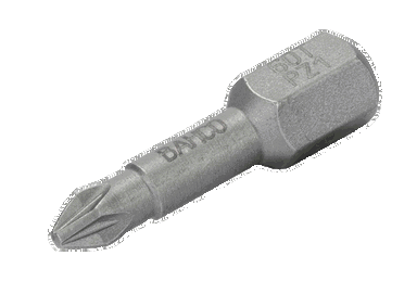 Bit 1/4" Torsion PZ3x25 mm, 10 szt. BAHCO