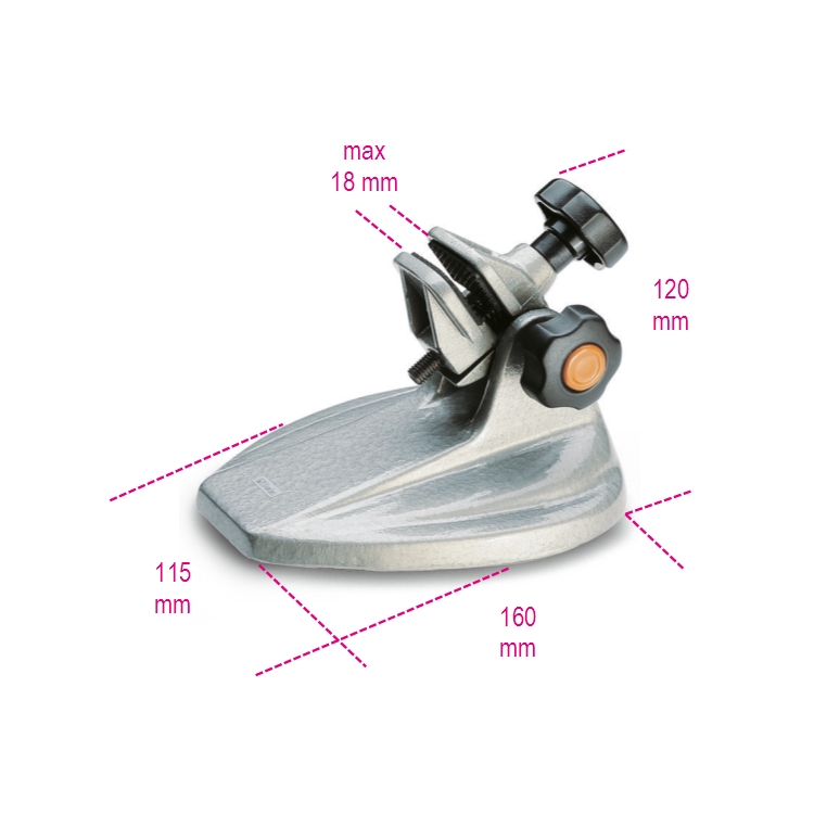 Podstawa do mikrometru 160x115x120 mm, 1658/SP1 Beta