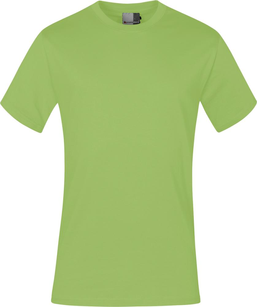 T-shirt Premium, rozmiar M, dzika limonka