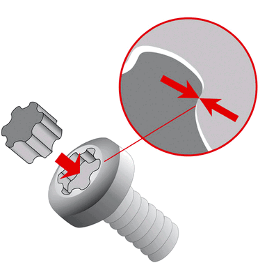 Wkrętak ERGO do śrub TORX Plus T40 150 mm BAHCO