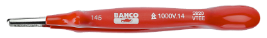 Pęseta izolowana 145 mm, grubość końcówki 1,30 mm, szerokość końcówki 3 mm BAHCO