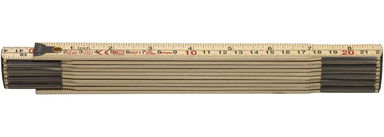 Miara składana 2 m - podziałka mm/cale Luna