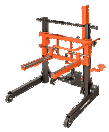 Wózek hydrauliczny do kół udźwig 600 kg zakres średnicy koła 300-1300 mm BAHCO