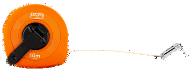 Taśma miernicza stalowa zwijana długa 10m 10mm BAHCO