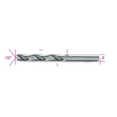 Wiertło kręte cylindryczne szlifowane HSS 3,25 mm DIN338, 412 Beta