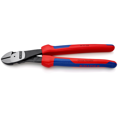 Szczypce tnące boczne o zwiększonym przełożeniu 74 22 250 KNIPEX