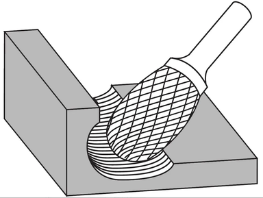 Pilnik obrotowy E061006-DZ, Integra Tools