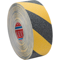 Taśma tesa, antypoślizg. 15m x 50mm, czarna/żółta 