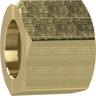 Nakretka zlaczkowa z mosiadzu, 6-kat.G3/8" lewa do Ø tulej.weza 4/6/9mmRIEGLER