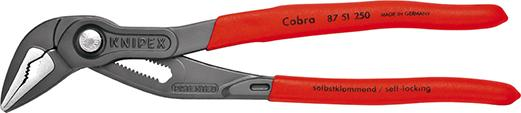 Szczypce nastawne do rur Cobra, ES, 250mm, 87 51 250, KNIPEX