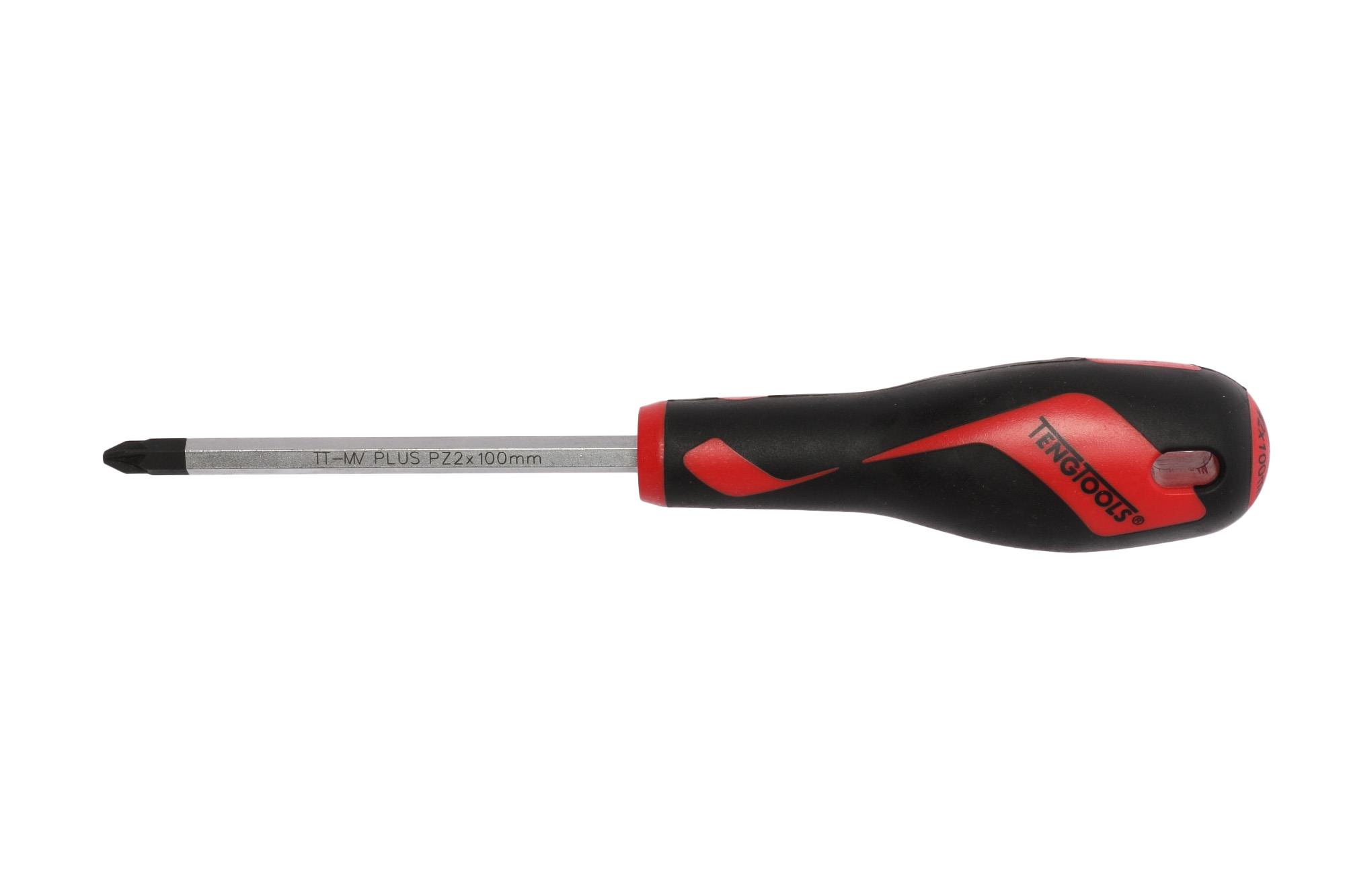 Wkrętak krzyżowy Pozidriv PZ2 x 100 mm MD962N2 Teng Tools