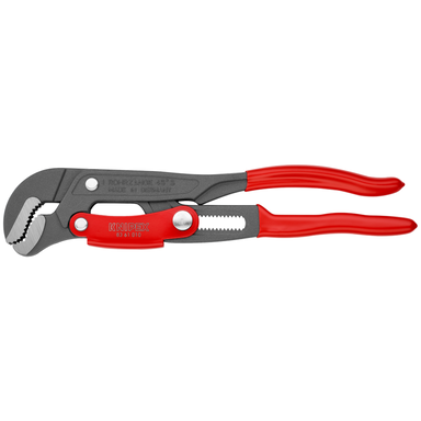 Klucz nastawny do rur ze szczękami typu S 83 61 010 Z przyciskiem szybkiej regulacji KNIPEX