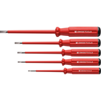Zestaw wkrętaków VDE 5-cz., płaskich w kartonowym pudełku Classic PB Swiss Tools