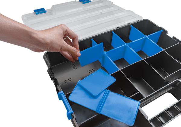 SKRZYNKA ORGANIZER 376x290x67 mm King Tony
