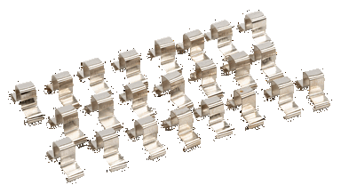 Zaczep do mocowania nasadek 1/4" na wieszaku RAIL-187, -264, -340 BAHCO