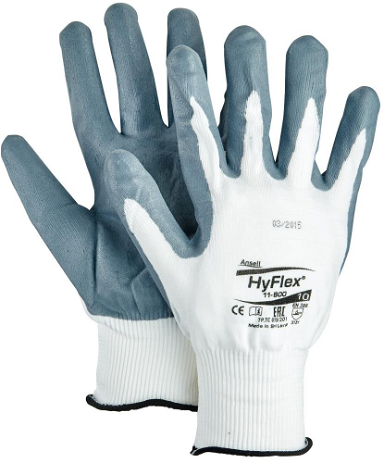 Rękawice montażowe HyFlex 11-800, rozmiar 6 Ansell