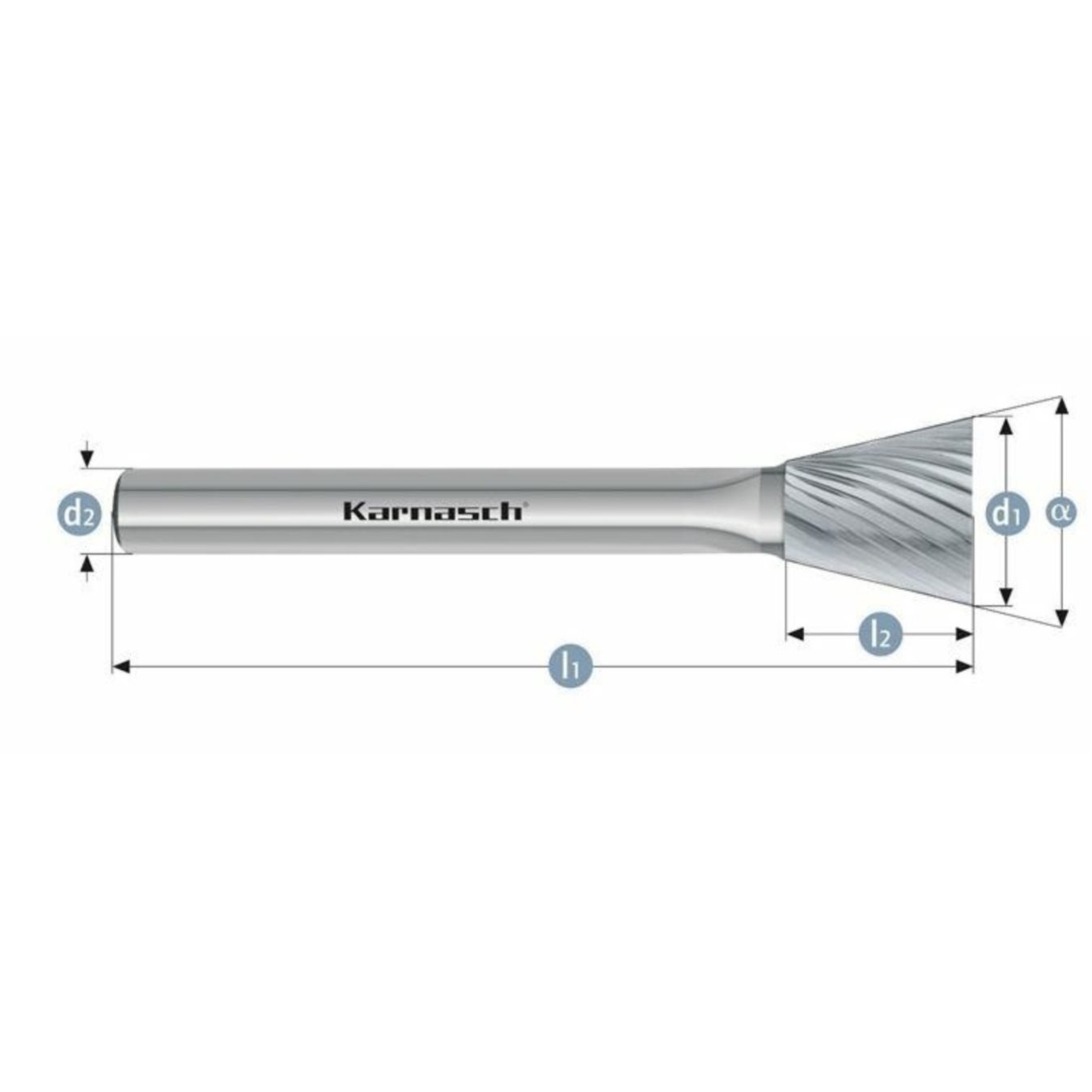 Pilnik obrotowy WKN HP-2 3x5x3x38 Integra Tools