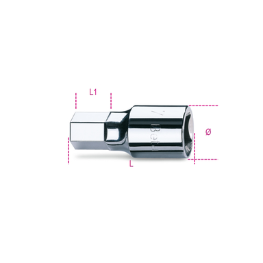 Nasadka trzpieniowa 3/4" do śrub imbusowych 17 mm, 928ME/17 Beta