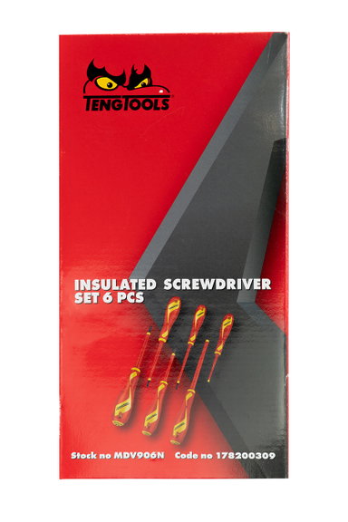 6-elementowy zestaw wkrętaków izolowanych 1000V MDV906N Teng Tools