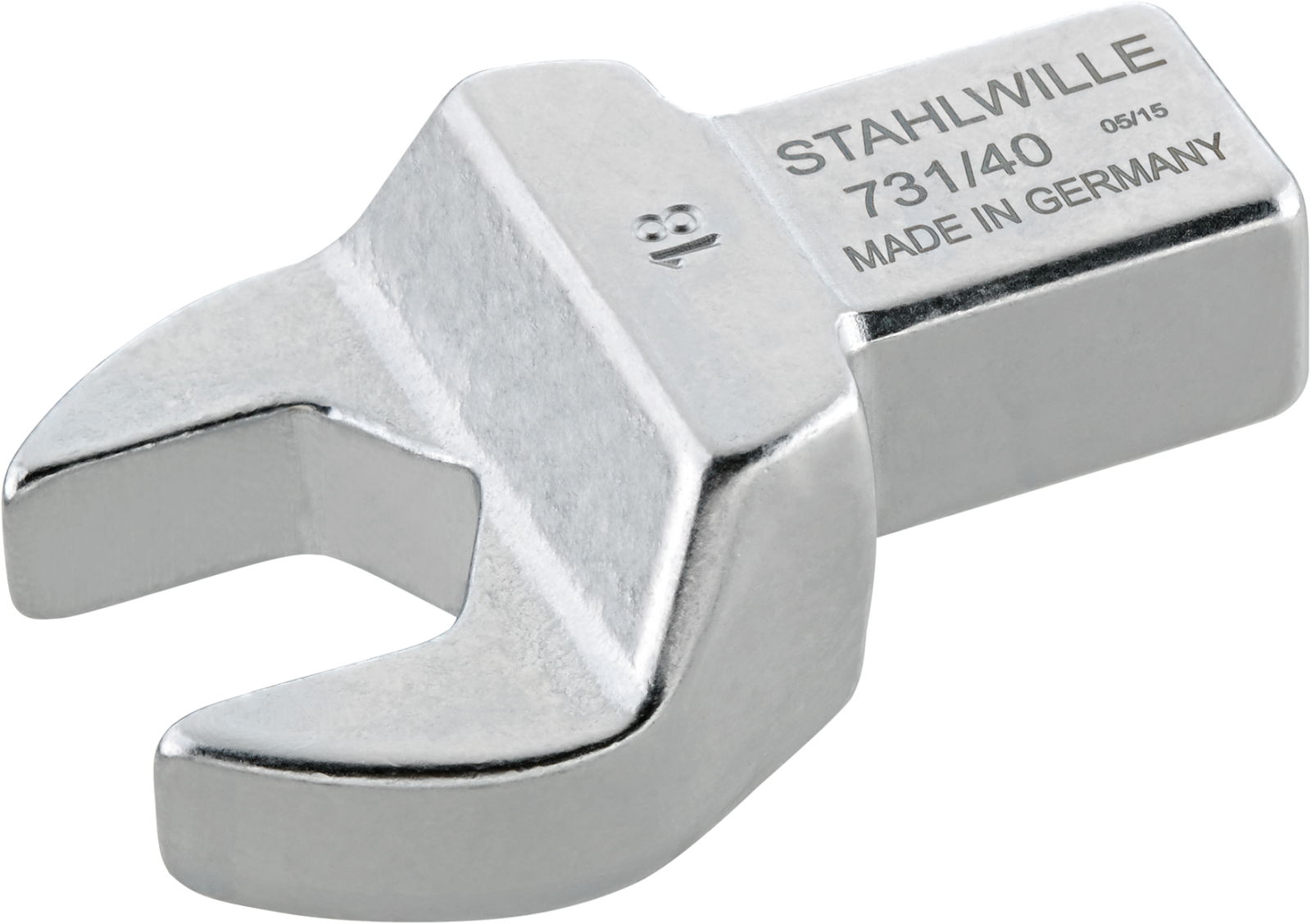Końcówka wtykowa płaska 14x18mm 9/16" do kluczy dynamometrycznych STAHLWILLE