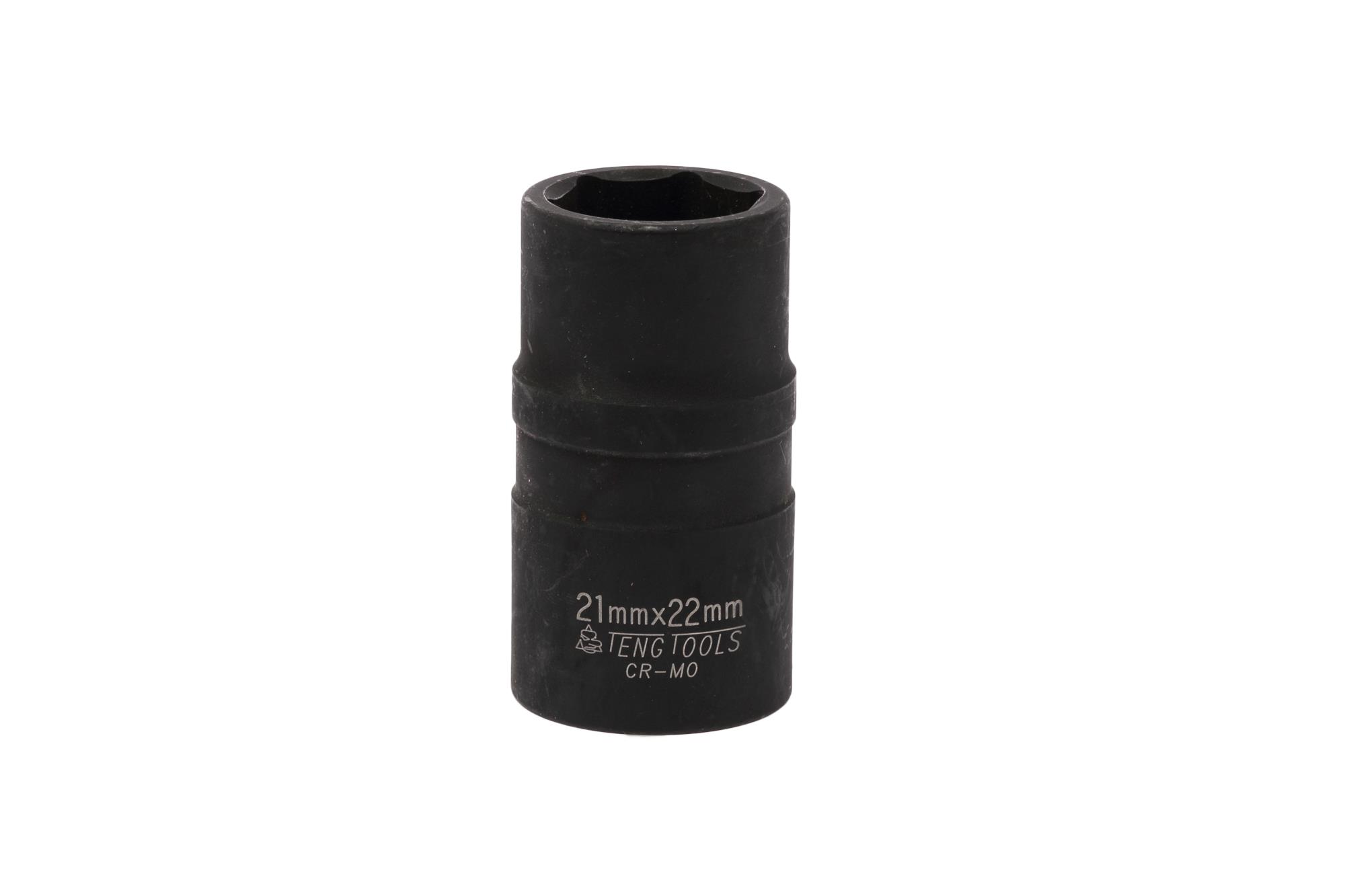 Dwustronna nasadka maszynowa z chwytem kwadratowym 1/2" 21-22 mm Teng Tools