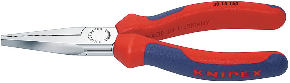 Szczypce płaskie wydłużone, 160 mm, kształt 1, 30 15 160, KNIPEX